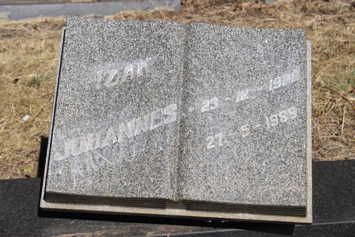 LABUSCHAGNE Izak Johannes 1922-1989