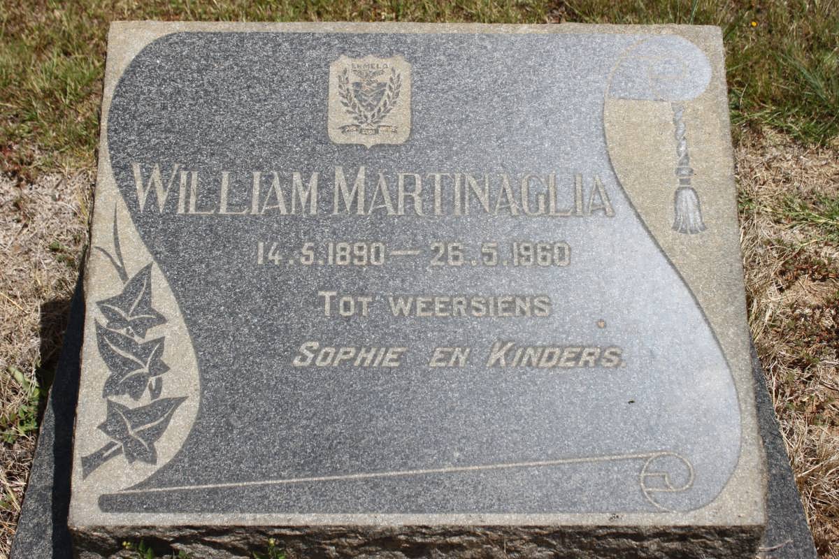 MARTINAGLIA William 1890-1960