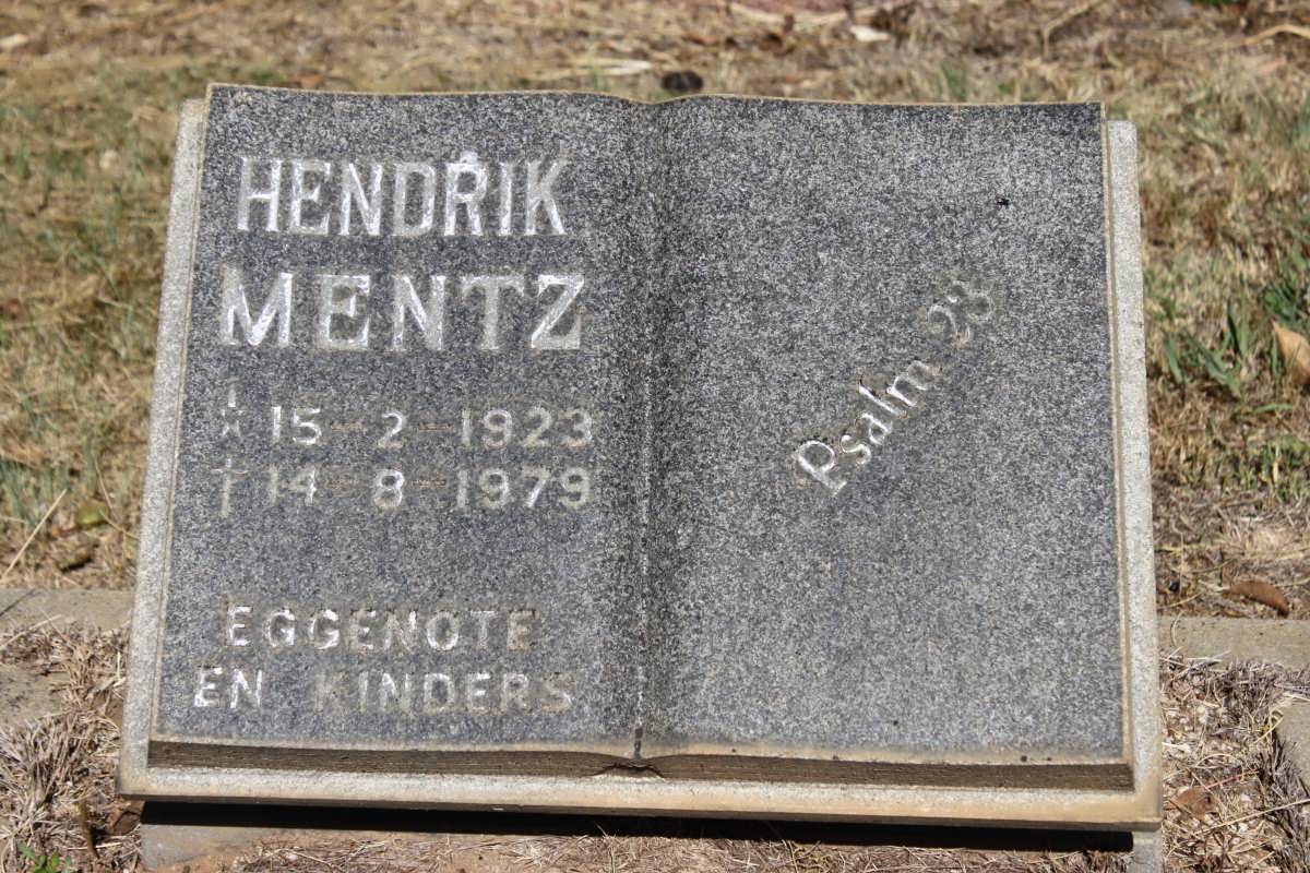 MENTZ Hendrik 1923-1979