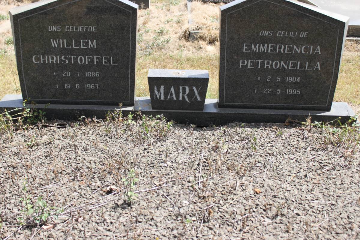 MARX Willem Christoffel 1886-1967 &amp; Emmerencia Petronella 1904-1995