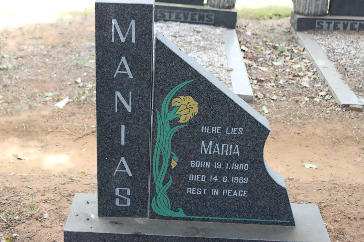 MANIAS Maria 1900-1969