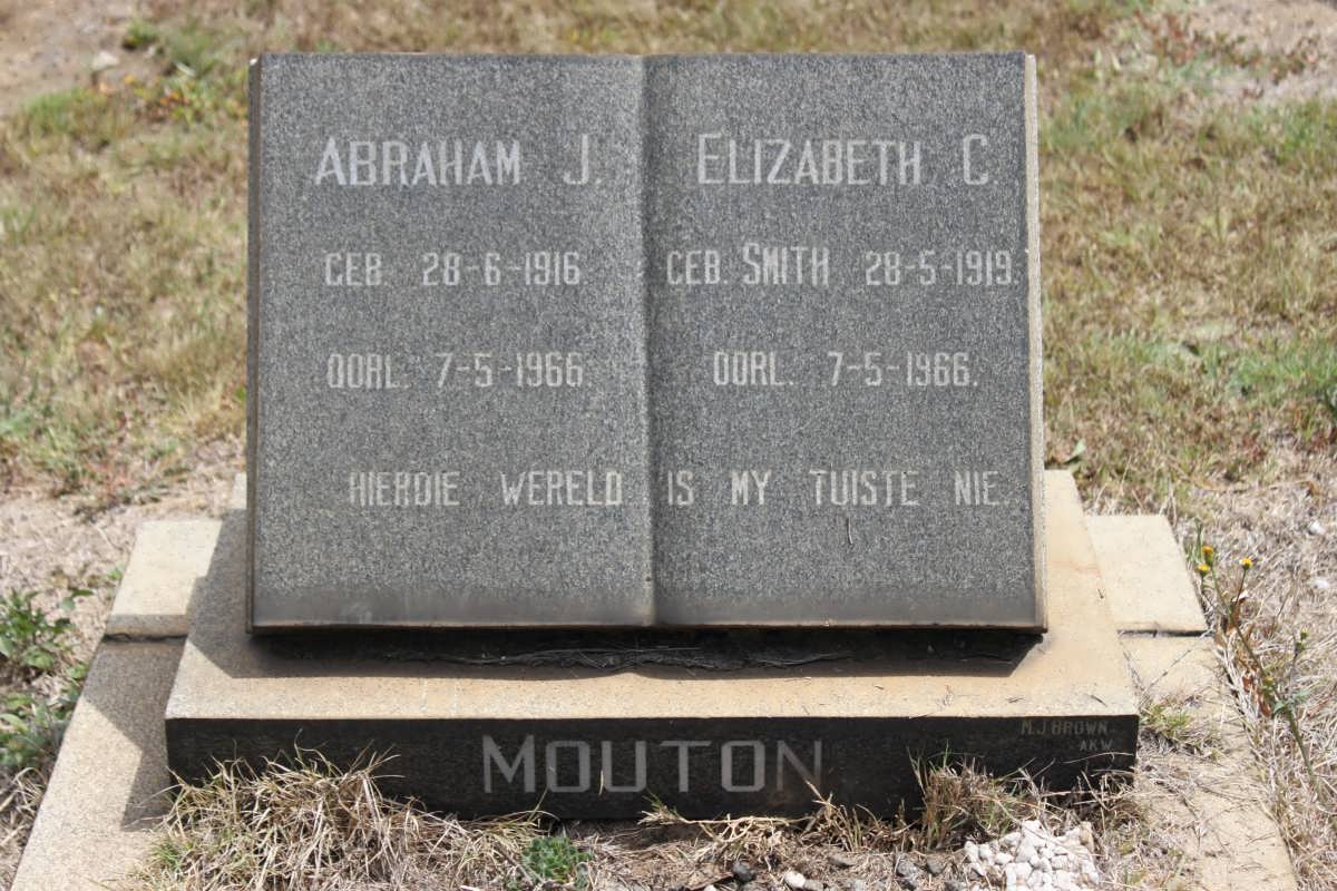 MOUTON Abraham J. 1916-1966 &amp; Elizabeth C. SMITH 1919-1966