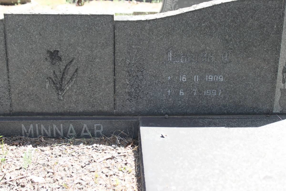 MINNAAR ? ? 1909-1997