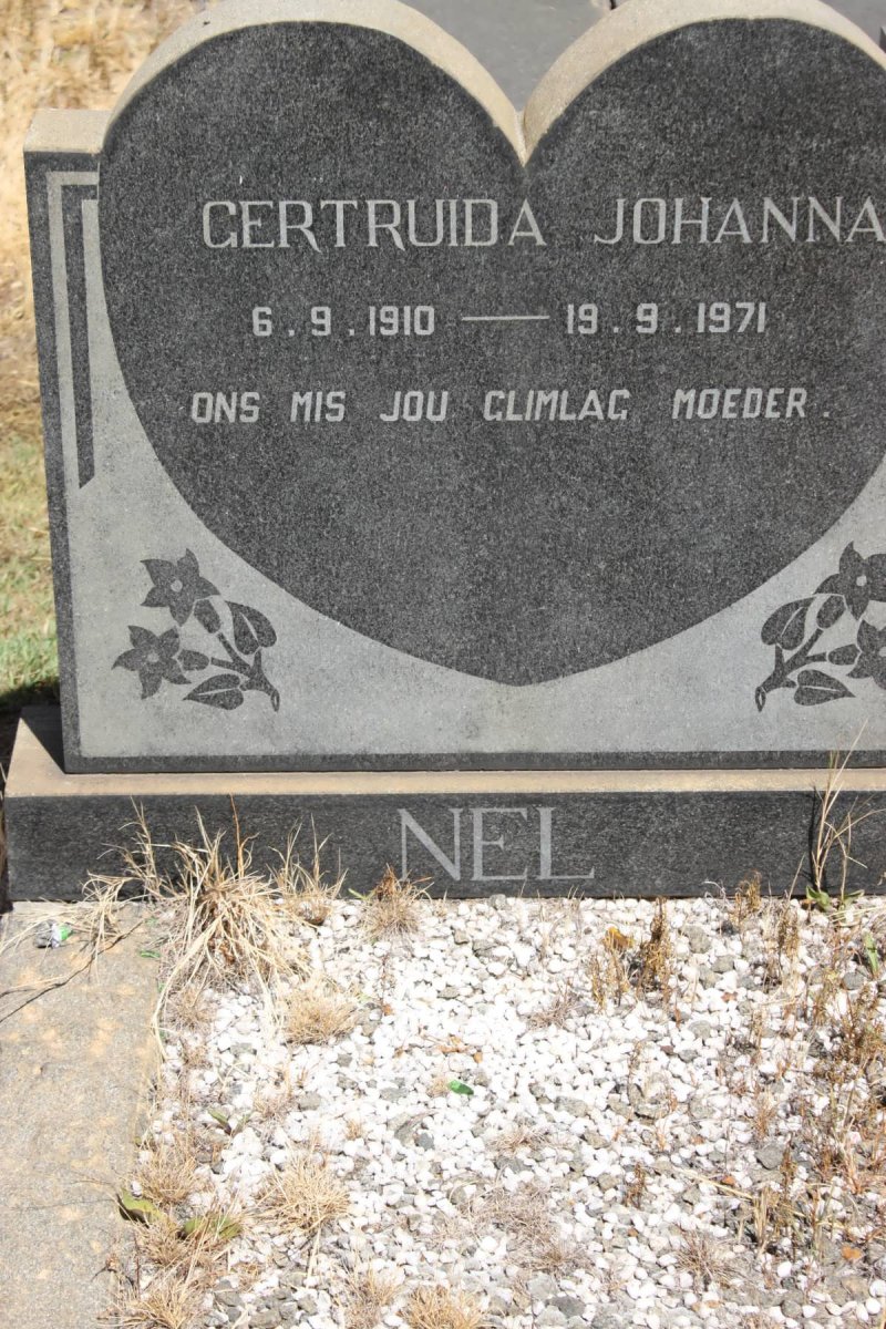 NEL Gertruida Johanna 1910-1971