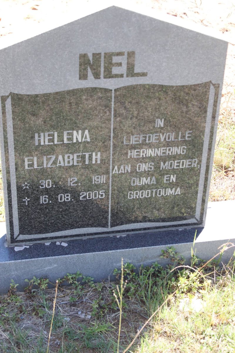 NEL Helena Elizabeth 1911-2005