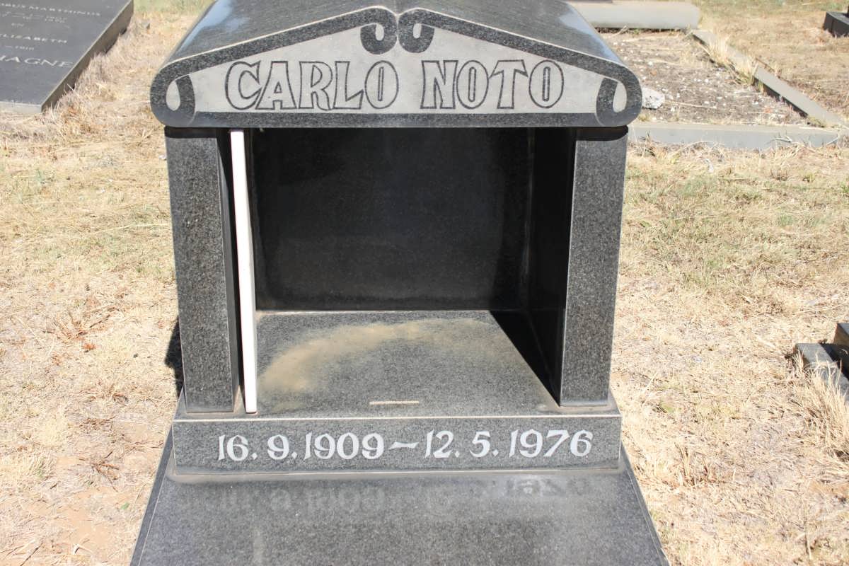 NOTO Carlo 1909-1976