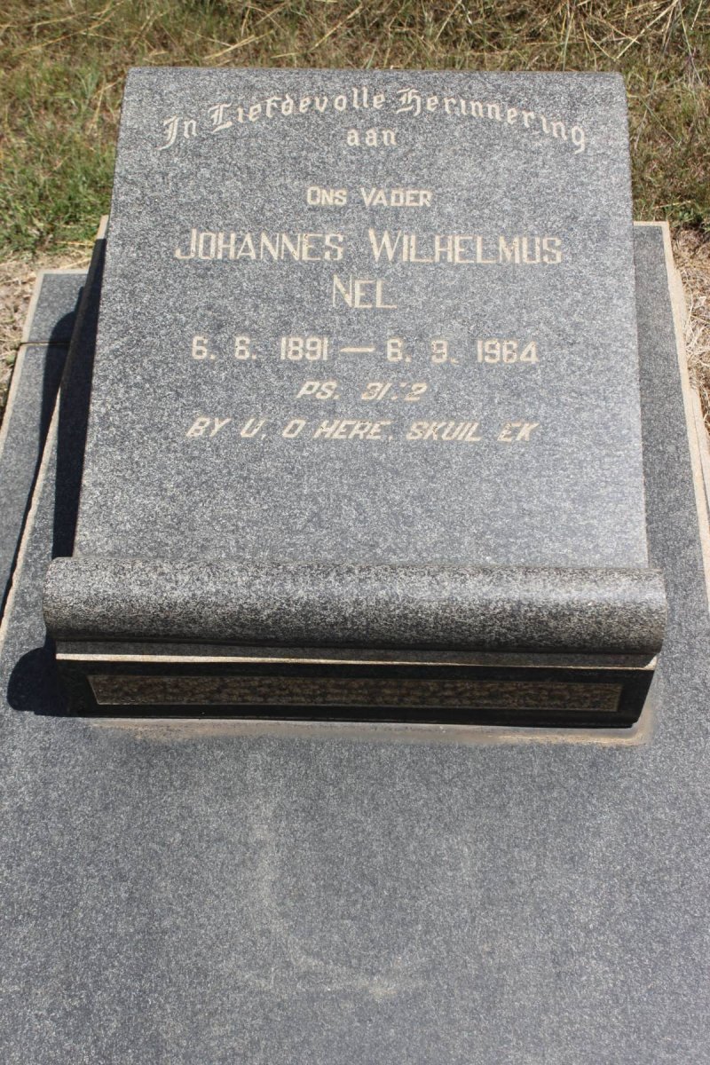 NEL Johannes Wilhelmus 1891-1964