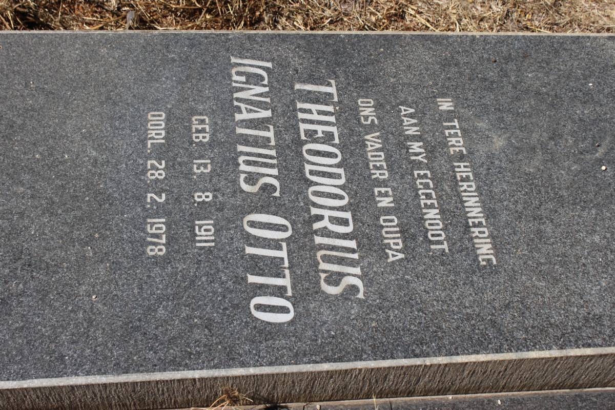 OTTO Theodorus Ignatius 1911-1978