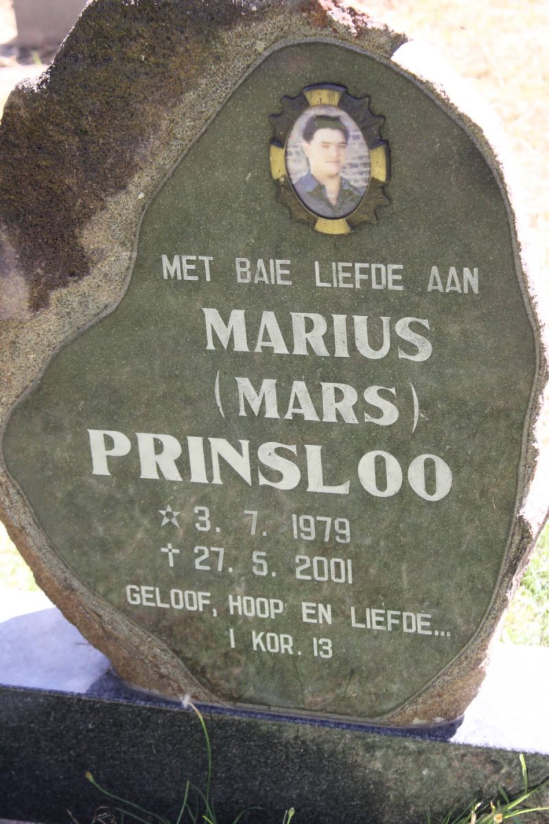 PRINSLOO Marius 1979-2001