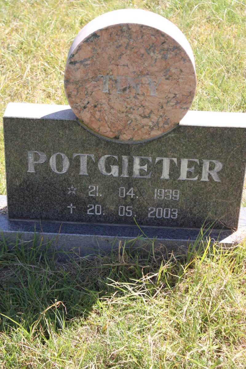 POTGIETER Tiny 1939-2003