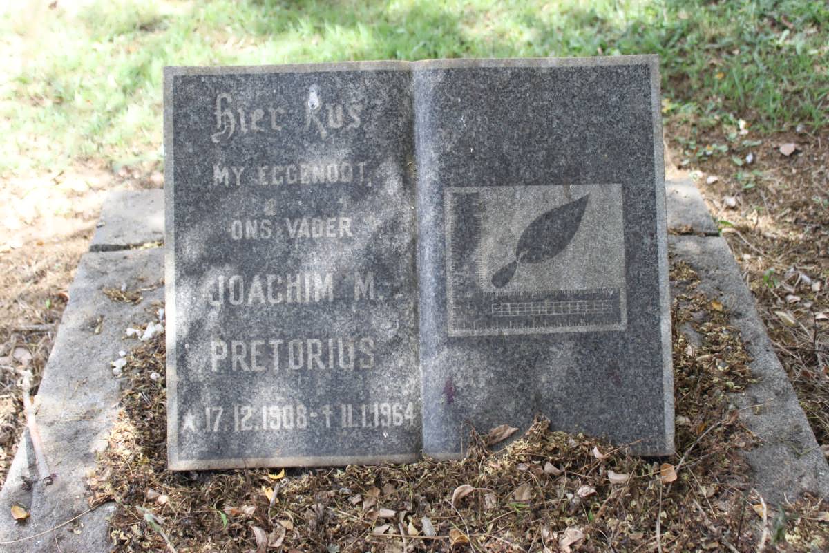 PRETORIUS Joachim M. 1908-1964
