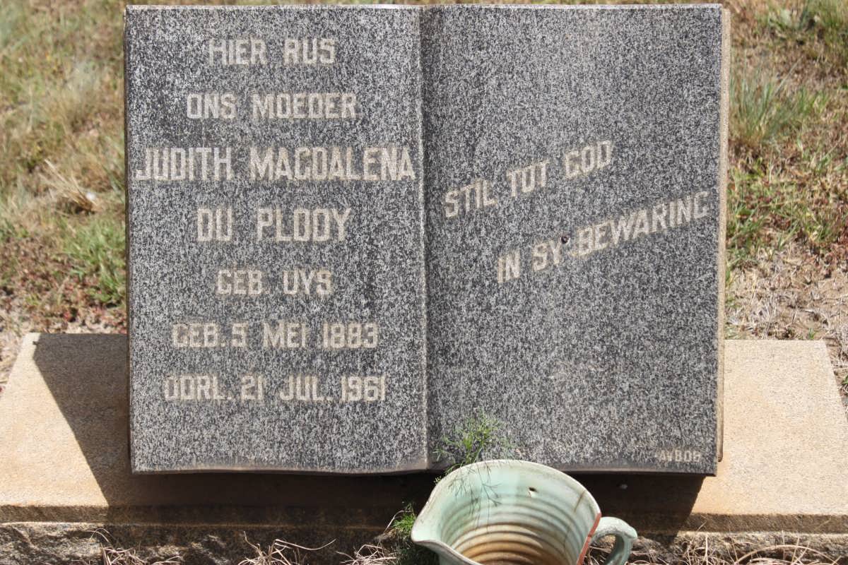 PLOOY Judith Magdalena, du geb UYS 1883-1961