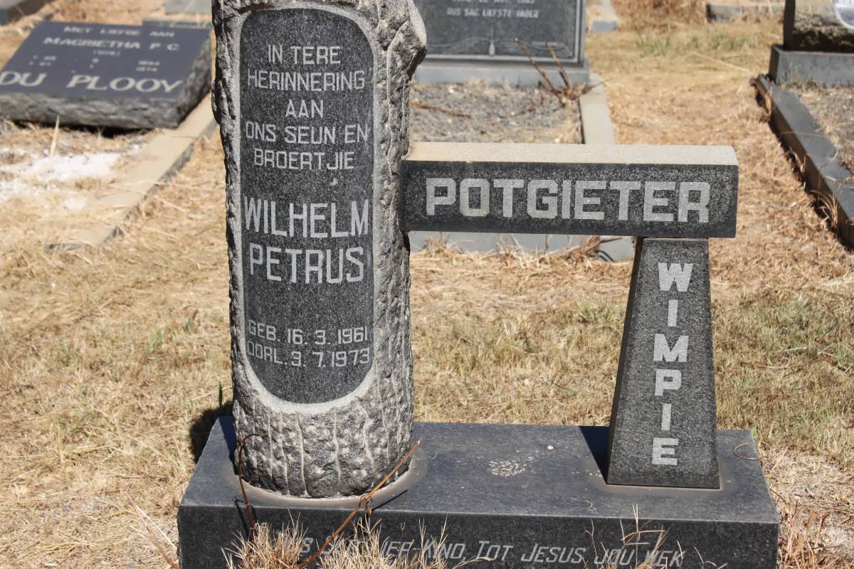 POTGIETER Wilhelm Petrus 1961-1973