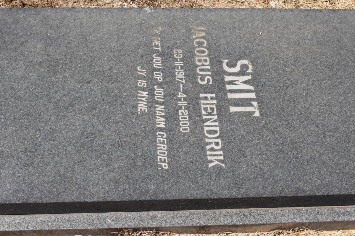 SMIT Jacobus Hendrik 1917-2000