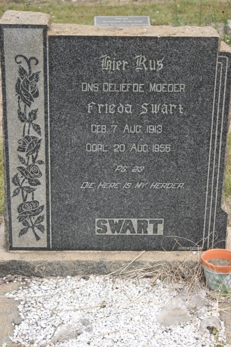 SWART Frieda 1913-1956