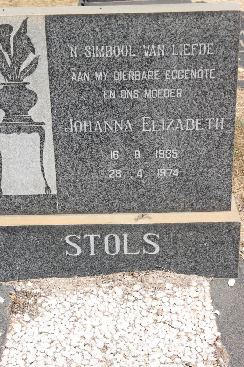 STOLS Johanna Elizabeth 1935-1974