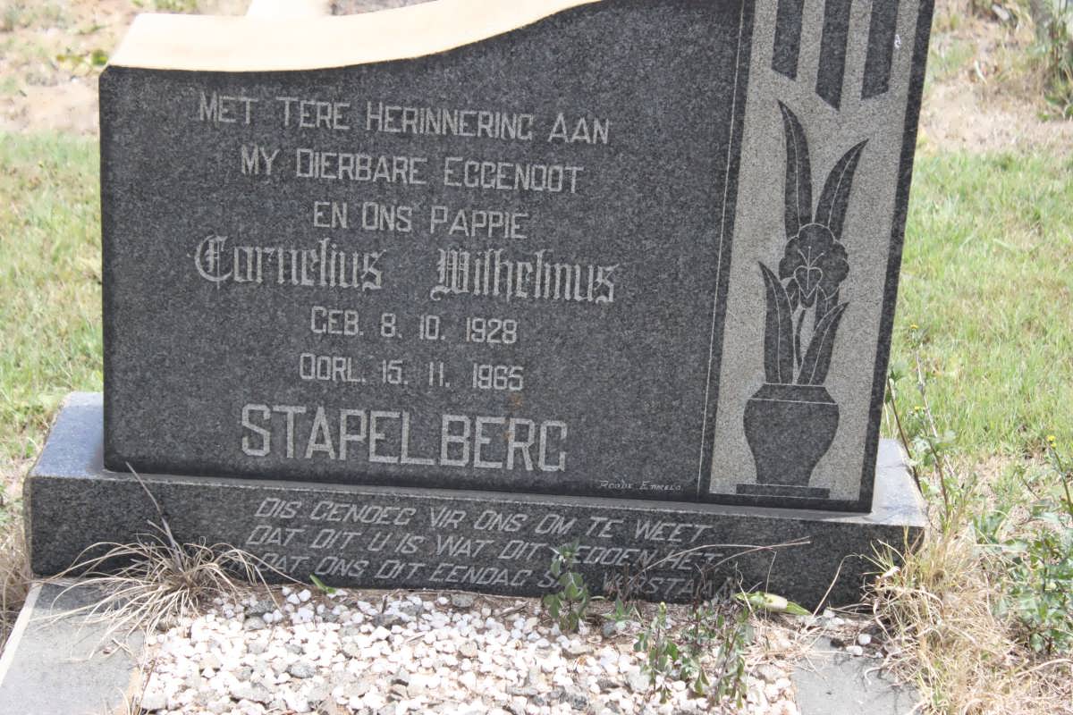 STAPELBERG Cornelius Wilhelmus 1928-1965