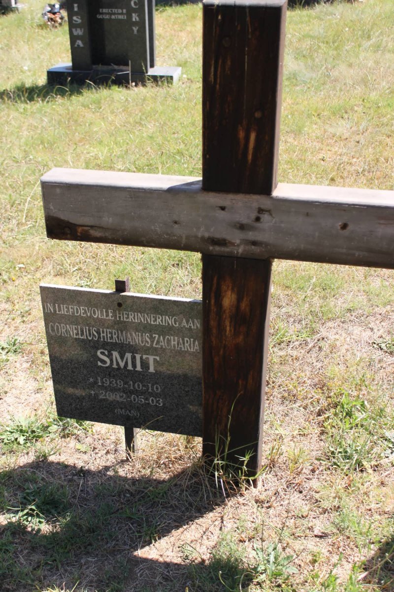 SMIT Cornelius Hermanus Zacharia 1939-2002