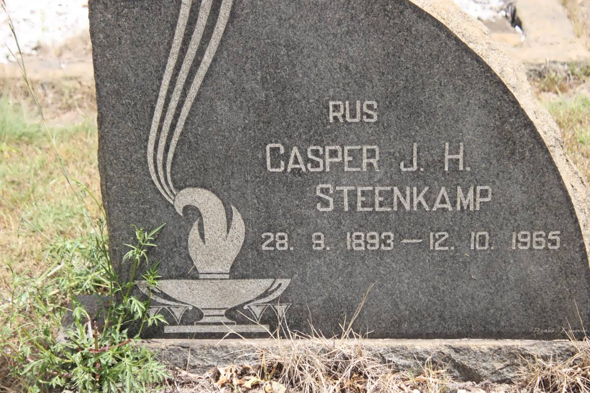 STEENKAMP Casper J.H. 1893-1965