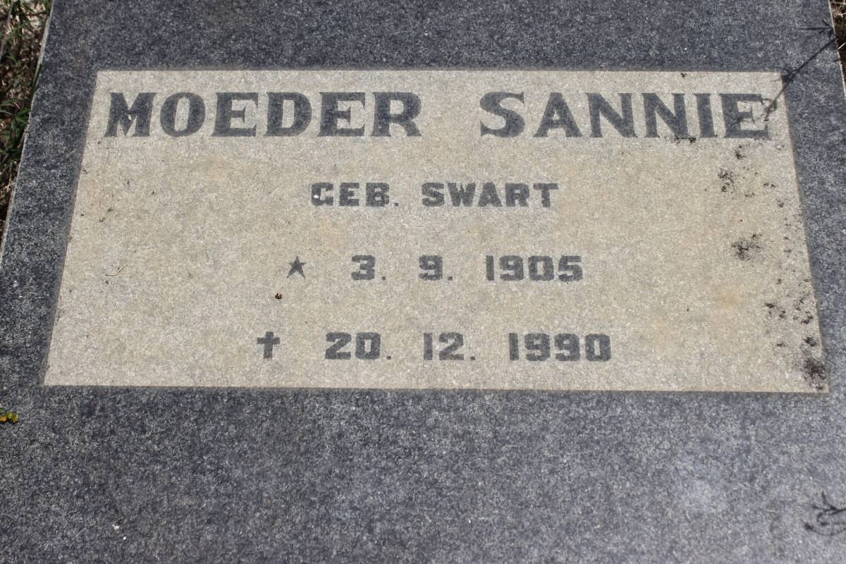 SWART Sannie 1905-1990
