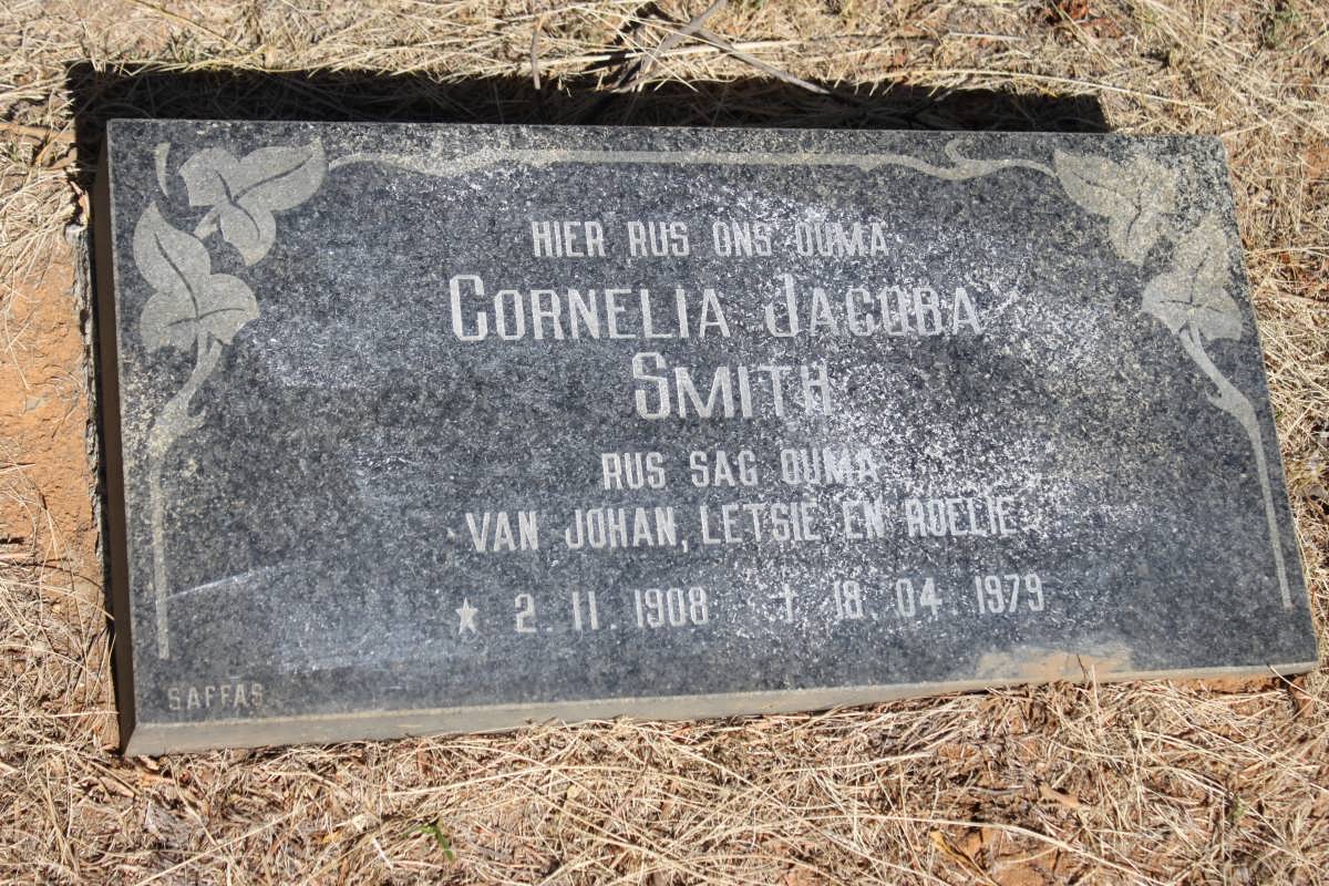 SMITH Cornelia Jacoba 1908-1979