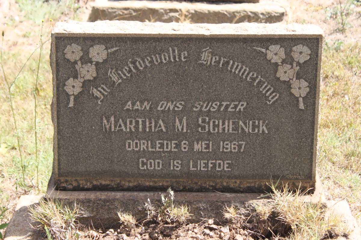 SCHENCK Martha M. -1967