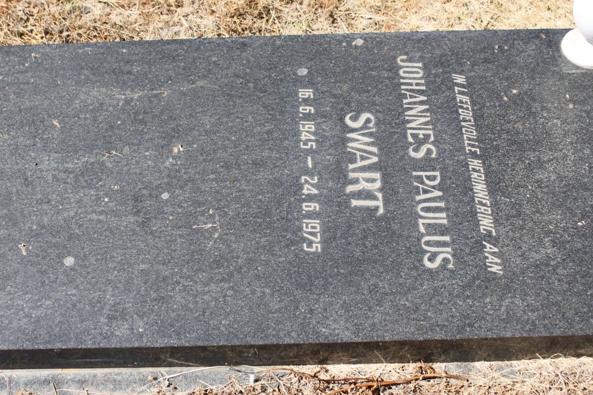 SWART Johannes Paulus 1945-1975