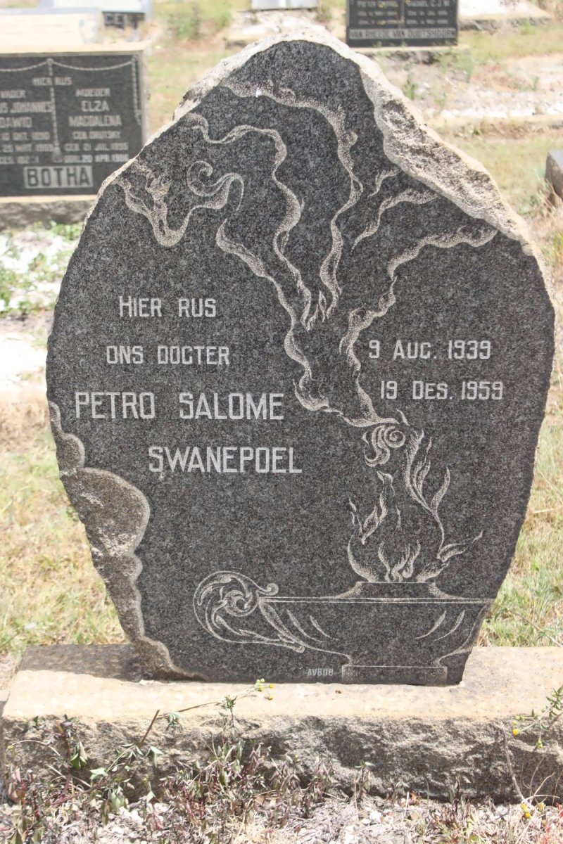 SWANEPOEL Petro Salome 1939-1959