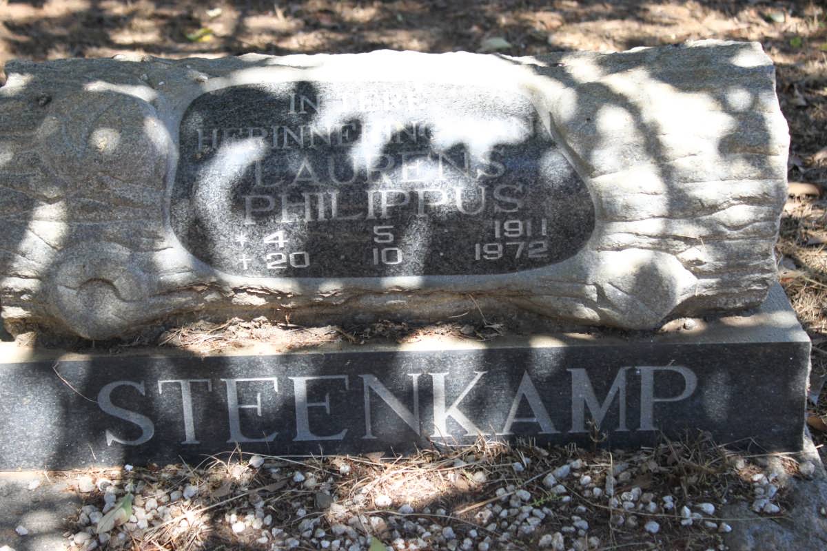 STEENKAMP Laurens Philippus 1911-1972