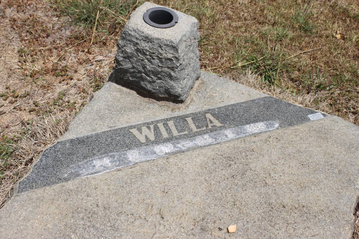 SWART Willa 1912-1998