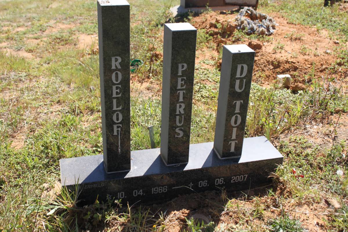 TOIT Roelof Petrus, du 1966-2007