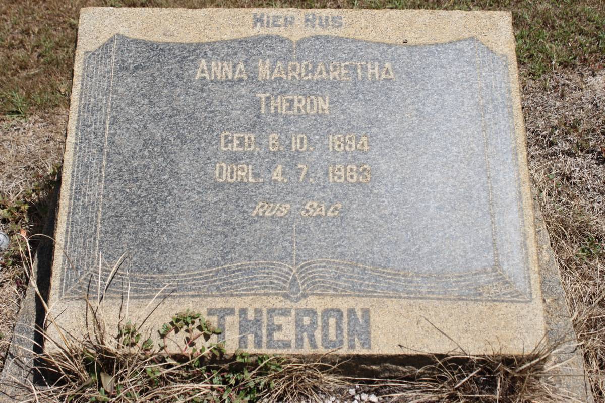 THERON Anna Margaretha 1894-1963