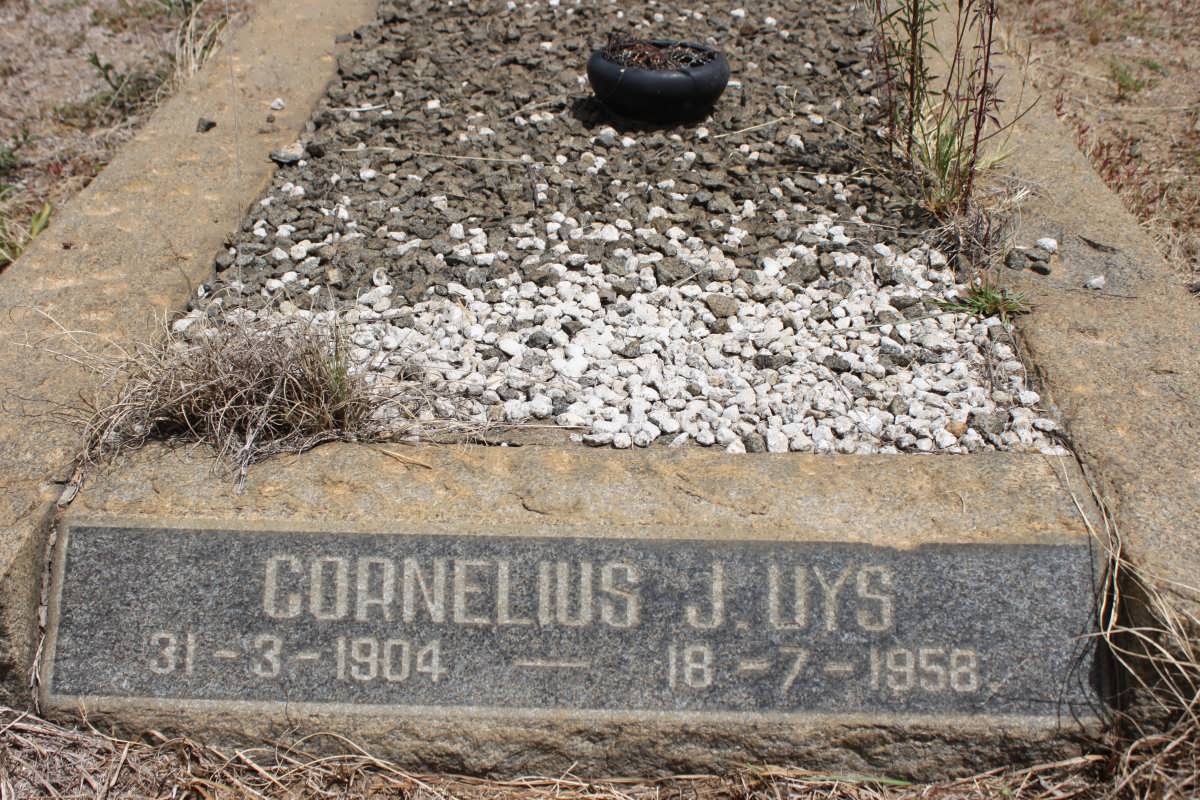 UYS Cornelius J. 1904-1958