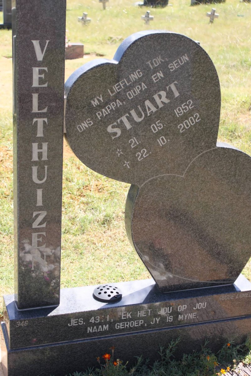 VELTHUIZEN Stuart 1952-2002
