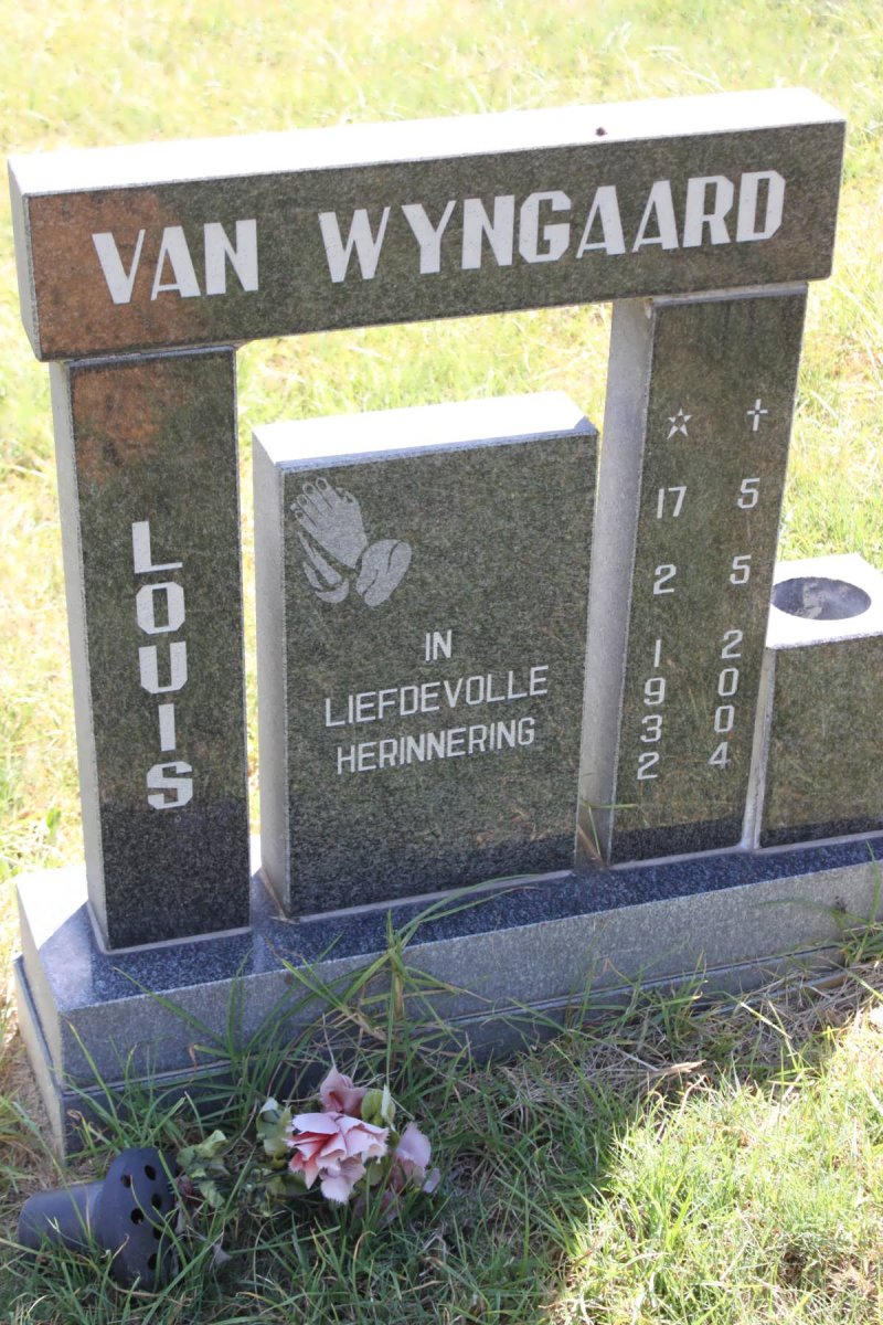 WYNGAARD Louis, van 1932-2004