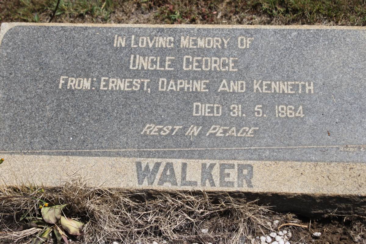 WALKER George -1964