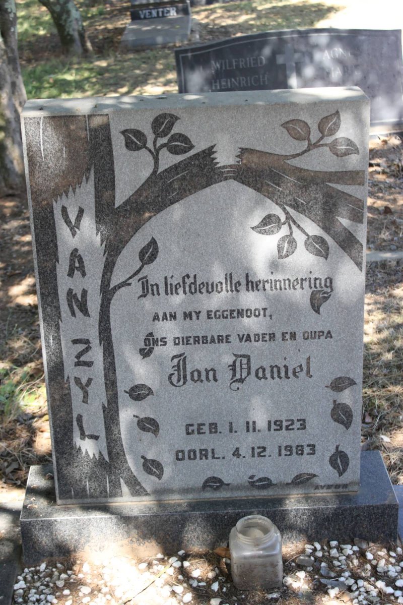 ZYL Jan Daniel, van 1923-1983