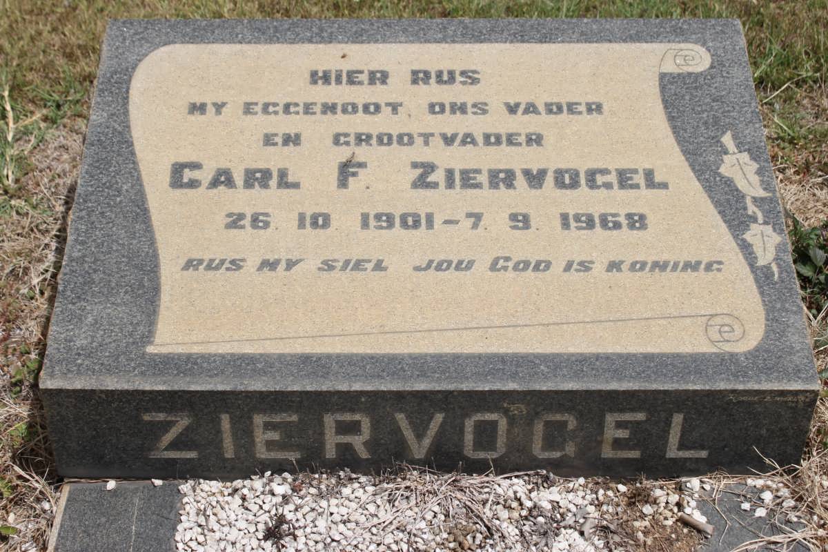ZIERVOGEL Carl F. 1901-1968