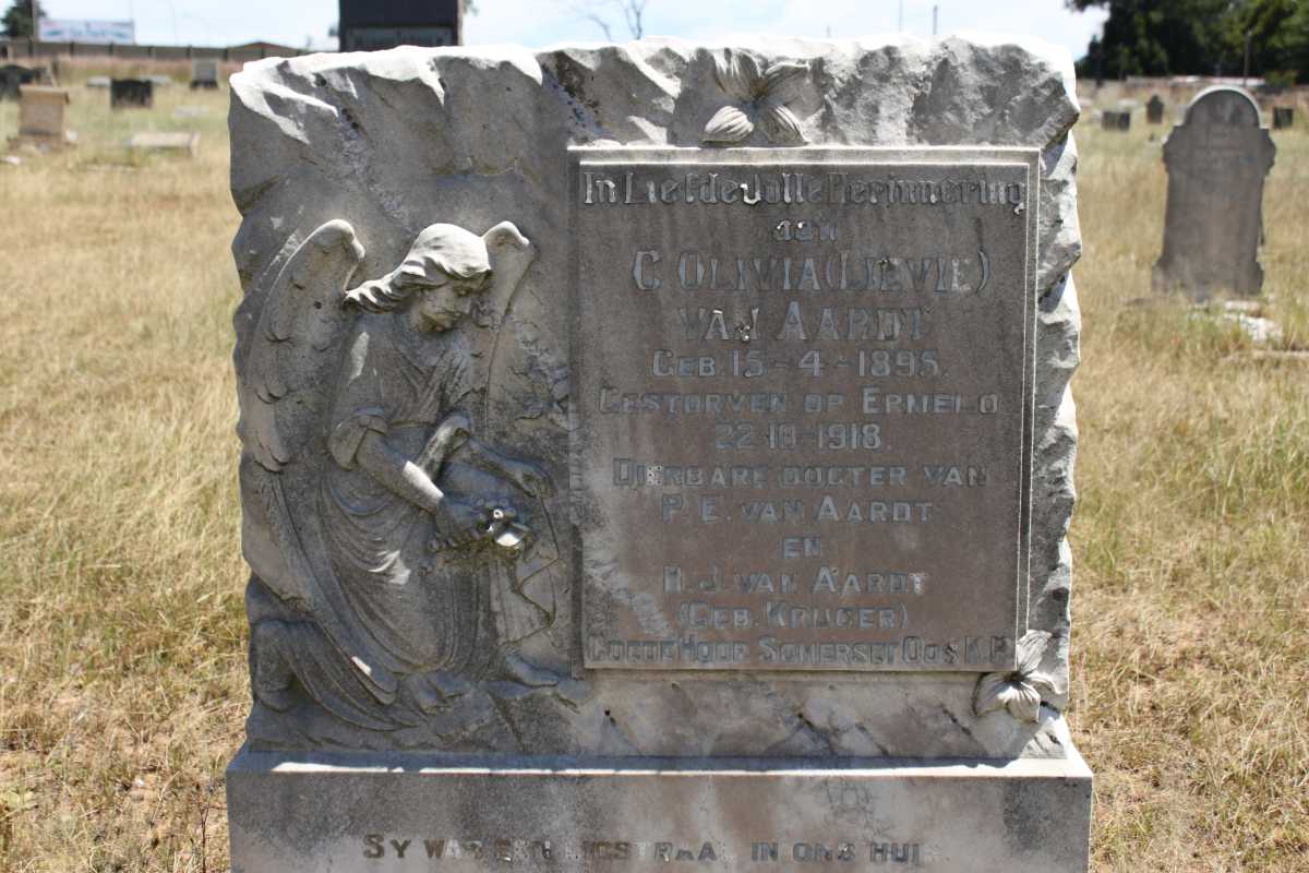 AARDT C. Olivia, van 1895-1918