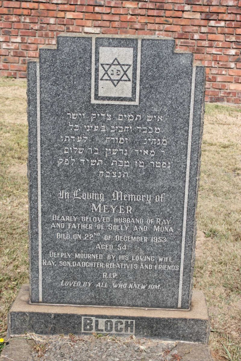 BLOCH Meyer -1953