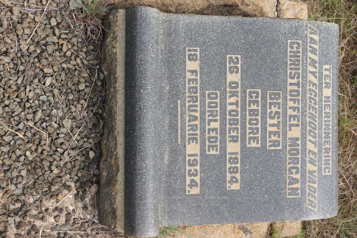 BESTER Christoffel Morgan 1884-1934
