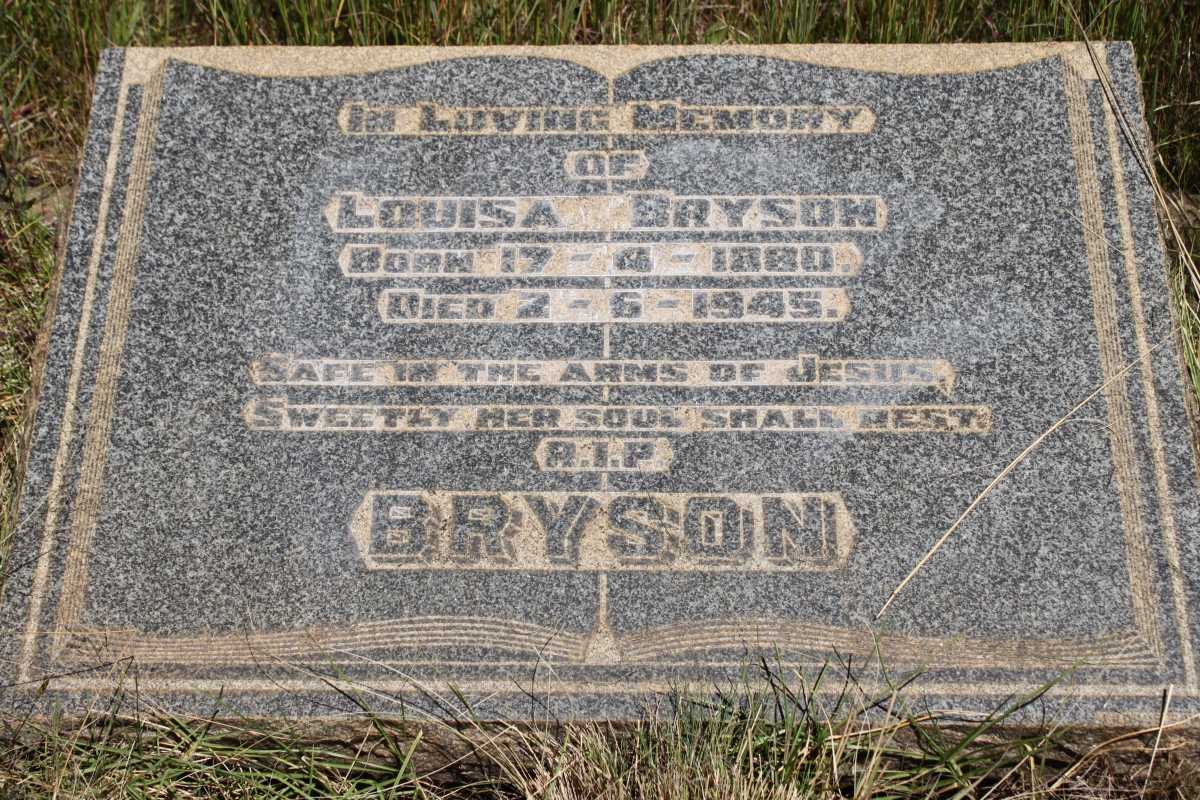 BRYSON Louisa 1880-1945
