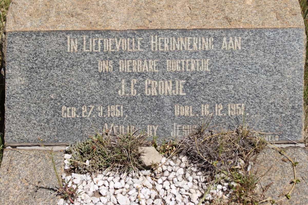 CRONJE J.C. 1951-1951