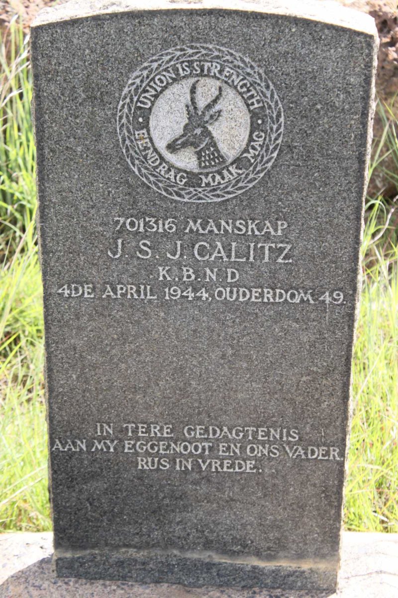 CALITZ J.S.J.  -1944