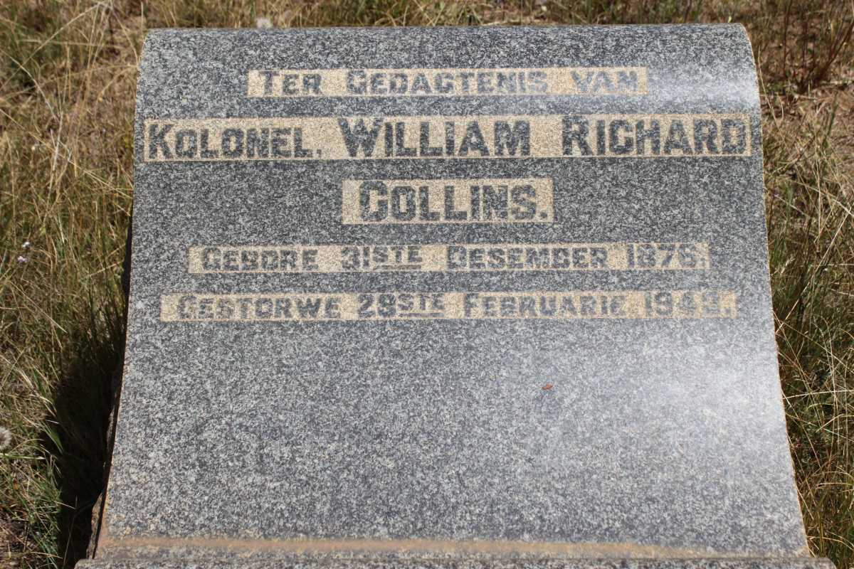 COLLINS William Richard 1876-1943