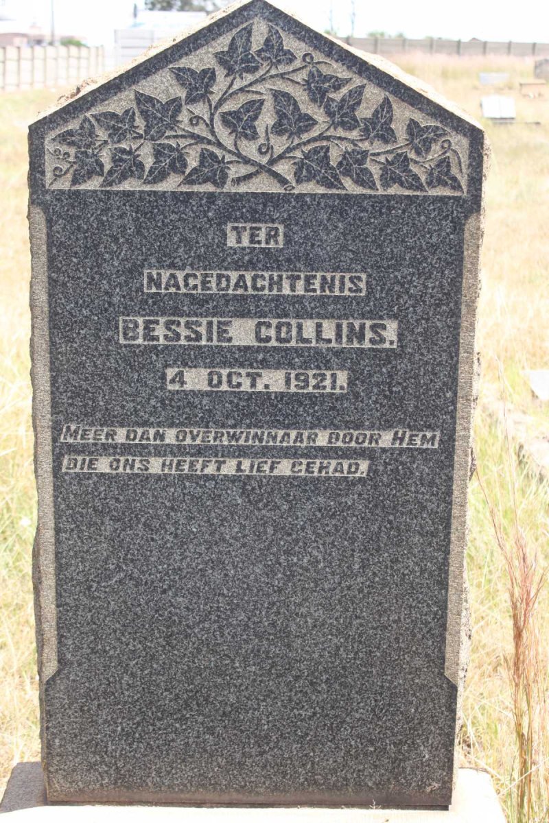 COLLINS Bessie -1921