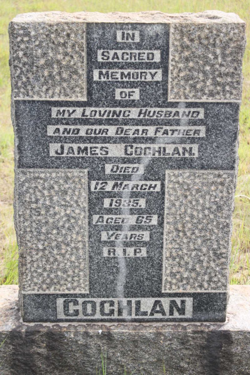 COCHLAN James -1935