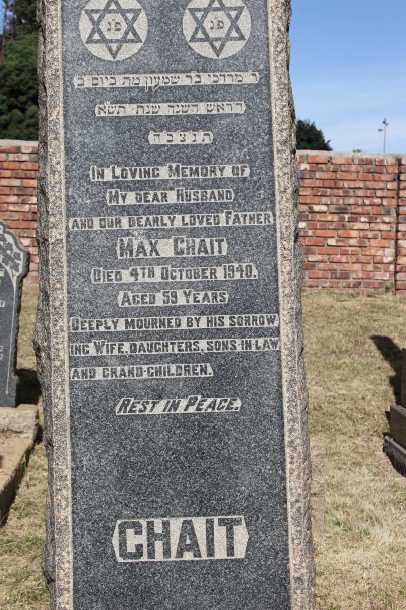 CHAIT Max  -1940