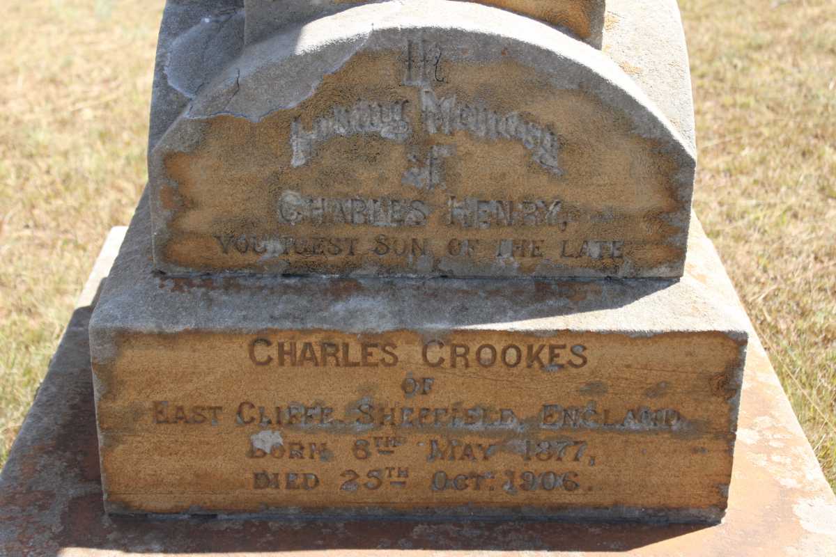 CROOKES Charles Henry 1877-1906