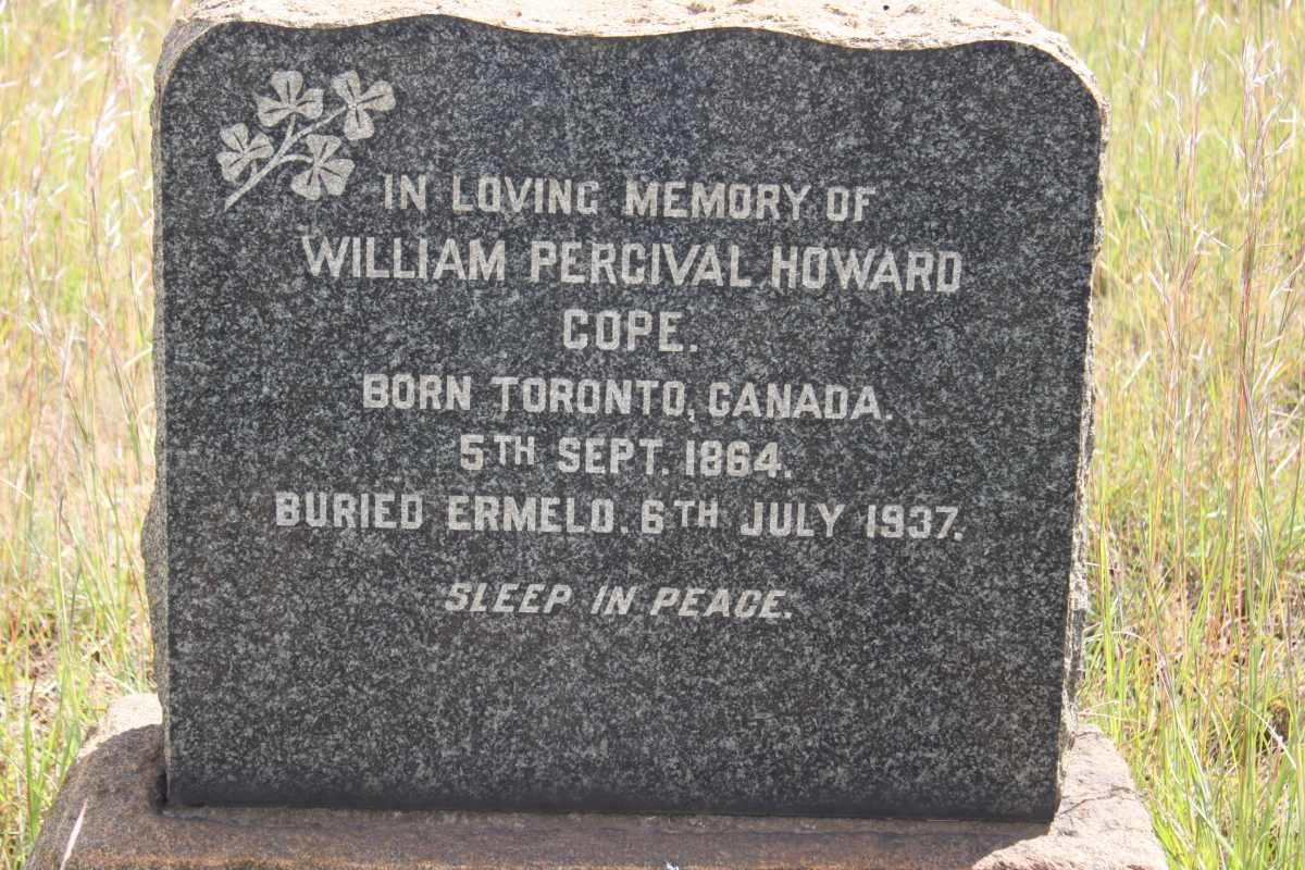COPE William Percival Howard 1864-1937